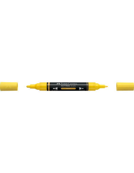 FC185908-5,Marker acrilic multimark cul. 108 galben Faber-castell - Set 5