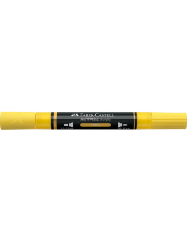 FC185908-5,Marker acrilic multimark cul. 108 galben Faber-castell - Set 5