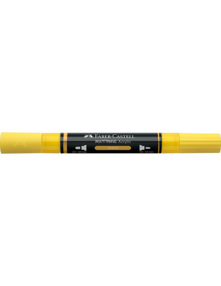 FC185908-5,Marker acrilic multimark cul. 108 galben Faber-castell - Set 5