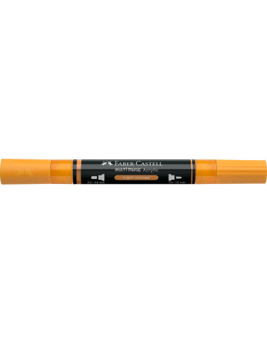 FC185909-5,Marker acrilic multimark cul. 309 portocaliu deschis Faber-castell - Set 5