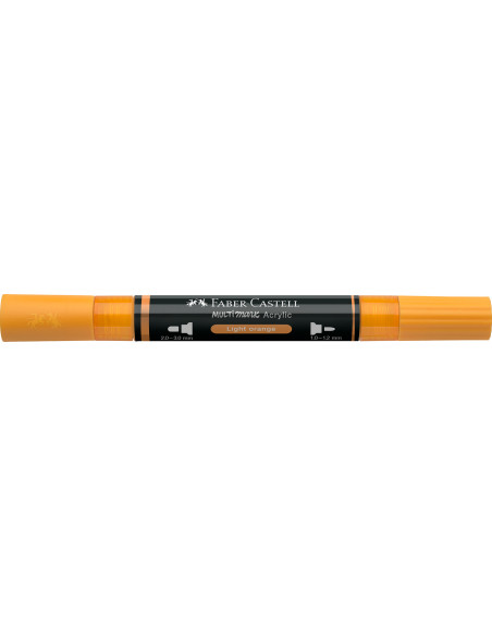 FC185909-5,Marker acrilic multimark cul. 309 portocaliu deschis Faber-castell - Set 5