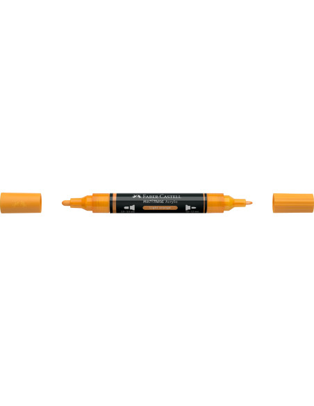 FC185909-5,Marker acrilic multimark cul. 309 portocaliu deschis Faber-castell - Set 5