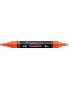 FC185915-5,Marker acrilic multimark cul. 115 portocaliu Faber-castell - Set 5