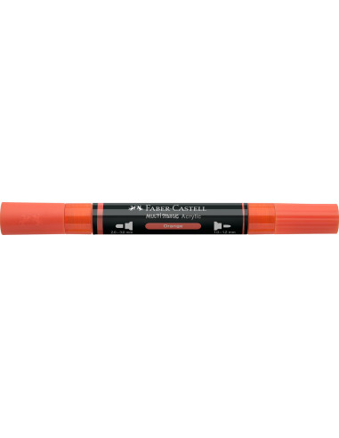 FC185915-5,Marker acrilic multimark cul. 115 portocaliu Faber-castell - Set 5