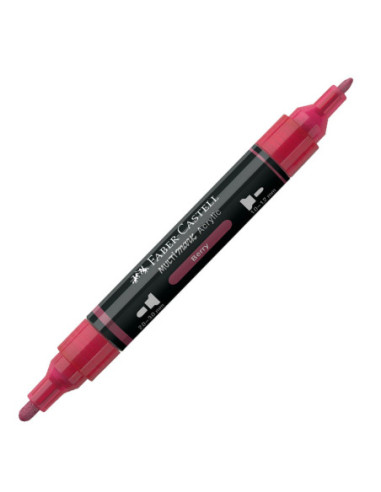 FC185933-5,Marker acrilic multimark cul. 433 zmeura Faber-castell - Set 5