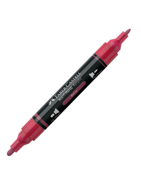 FC185933-5,Marker acrilic multimark cul. 433 zmeura Faber-castell - Set 5