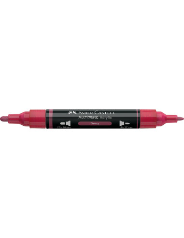 FC185933-5,Marker acrilic multimark cul. 433 zmeura Faber-castell - Set 5