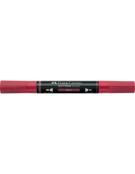 FC185933-5,Marker acrilic multimark cul. 433 zmeura Faber-castell - Set 5