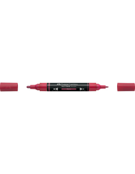 FC185933-5,Marker acrilic multimark cul. 433 zmeura Faber-castell - Set 5