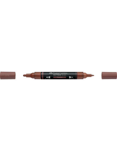FC185979-5,Marker acrilic multimark cul. 378 maro nuca Faber-castell - Set 5