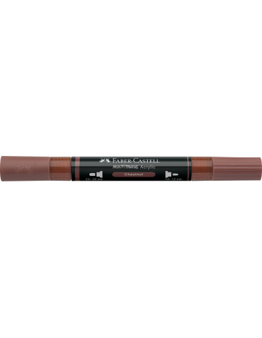 FC185979-5,Marker acrilic multimark cul. 378 maro nuca Faber-castell - Set 5