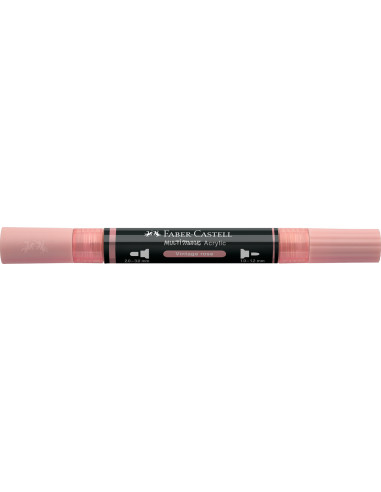 FC185904-5,Marker acrilic multimark cul. 304 roz vintage Faber-castell - Set 5