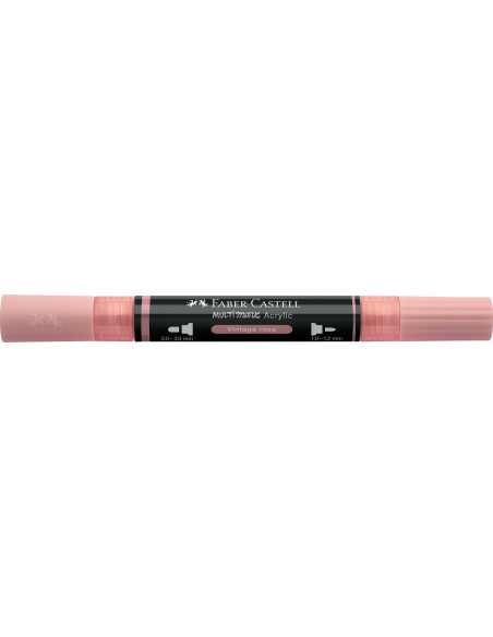 FC185904-5,Marker acrilic multimark cul. 304 roz vintage Faber-castell - Set 5
