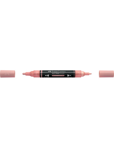 FC185904-5,Marker acrilic multimark cul. 304 roz vintage Faber-castell - Set 5