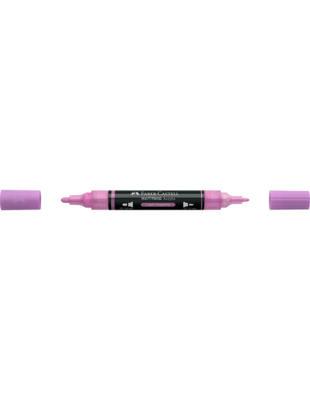 FC185919-5,Marker acrilic multimark cul. 119 magenta deschis Faber-castell - Set 5