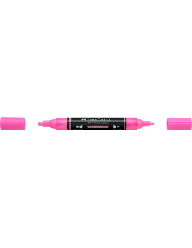 FC185929-5,Marker acrilic multimark cul. 329 roz aprins Faber-castell - Set 5