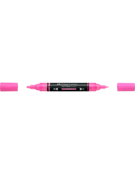FC185929-5,Marker acrilic multimark cul. 329 roz aprins Faber-castell - Set 5