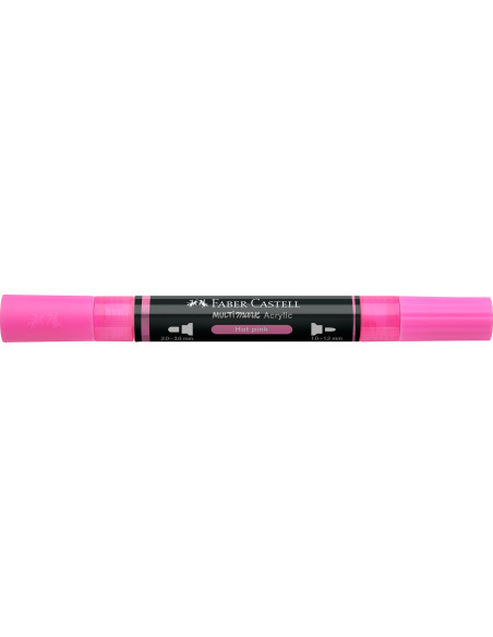 FC185929-5,Marker acrilic multimark cul. 329 roz aprins Faber-castell - Set 5