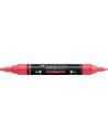 FC185924-5,Marker acrilic multimark cul. 124 rosu Faber-castell - Set 5