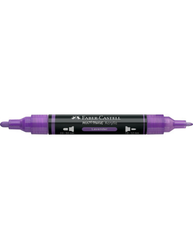 FC185936-5,Marker acrilic multimark cul. 136 levantica Faber-castell - Set 5