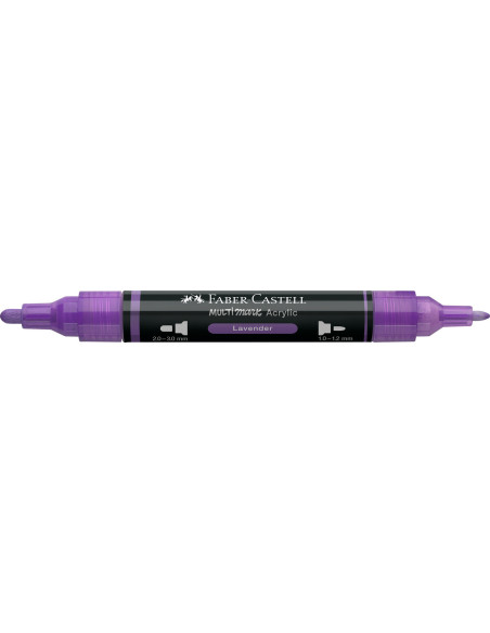 FC185936-5,Marker acrilic multimark cul. 136 levantica Faber-castell - Set 5