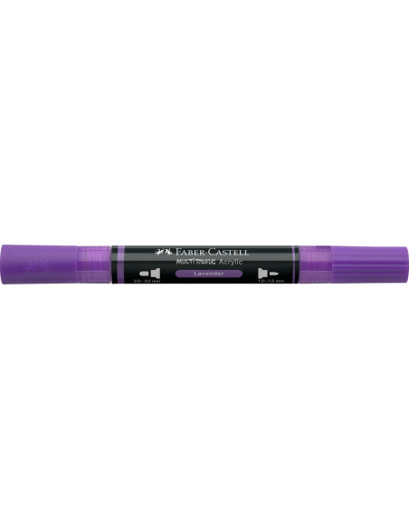 FC185936-5,Marker acrilic multimark cul. 136 levantica Faber-castell - Set 5