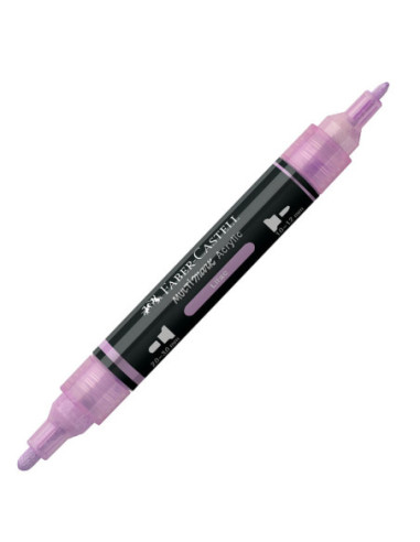 FC185939-5,Marker acrilic multimark cul. 239 liliac Faber-castell - Set 5