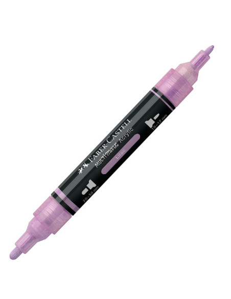 FC185939-5,Marker acrilic multimark cul. 239 liliac Faber-castell - Set 5