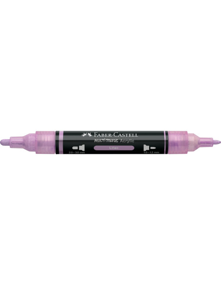 FC185939-5,Marker acrilic multimark cul. 239 liliac Faber-castell - Set 5