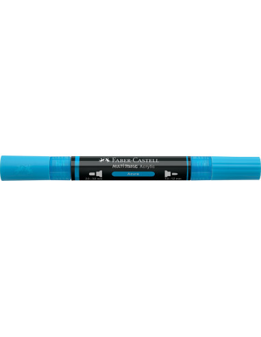 FC185949-5,Marker acrilic multimark cul. 448 albastru azure Faber-castell - Set 5