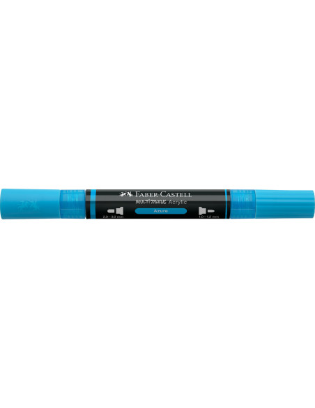 FC185949-5,Marker acrilic multimark cul. 448 albastru azure Faber-castell - Set 5