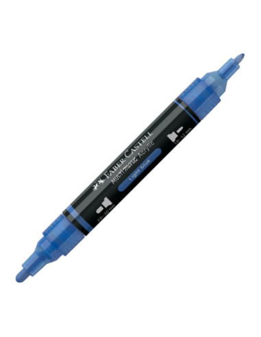 FC185940-5,Marker acrilic multimark cul. 140 albastru deschis Faber-castell - Set 5