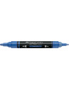 FC185940-5,Marker acrilic multimark cul. 140 albastru deschis Faber-castell - Set 5