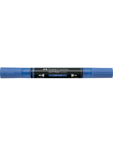 FC185940-5,Marker acrilic multimark cul. 140 albastru deschis Faber-castell - Set 5