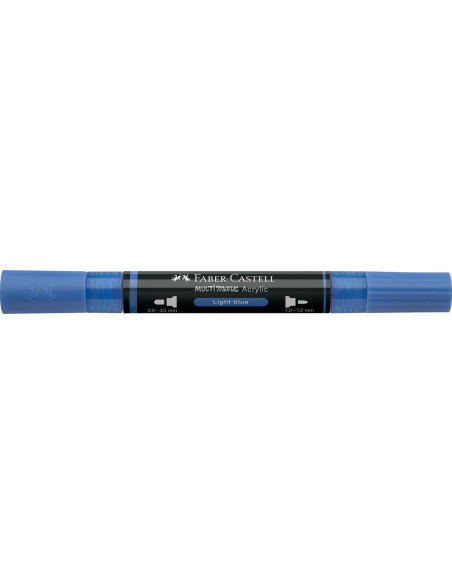 FC185940-5,Marker acrilic multimark cul. 140 albastru deschis Faber-castell - Set 5