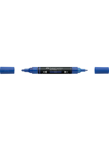 FC185921-5,Marker acrilic multimark cul. 120 albastru Faber-castell - Set 5