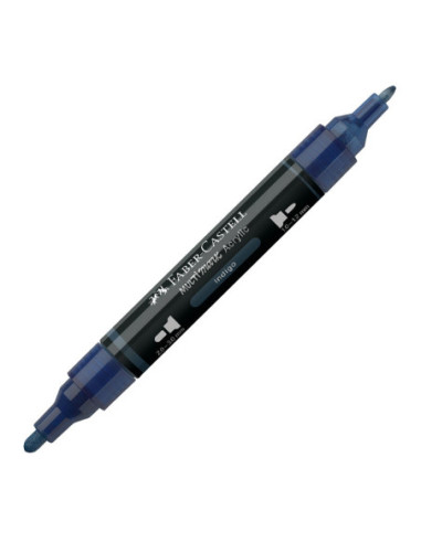 FC185947-5,Marker acrilic multimark cul. 450 indigo Faber-castell - Set 5