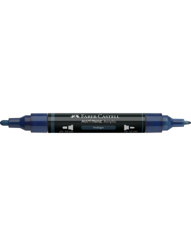 FC185947-5,Marker acrilic multimark cul. 450 indigo Faber-castell - Set 5