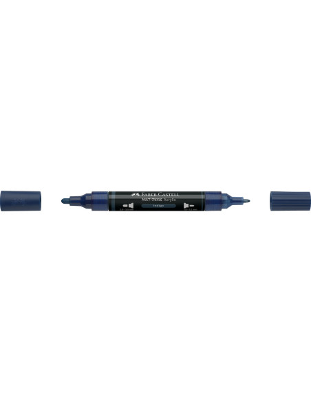 FC185947-5,Marker acrilic multimark cul. 450 indigo Faber-castell - Set 5