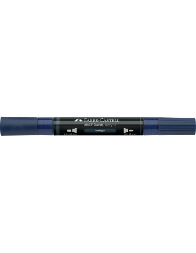 FC185947-5,Marker acrilic multimark cul. 450 indigo Faber-castell - Set 5