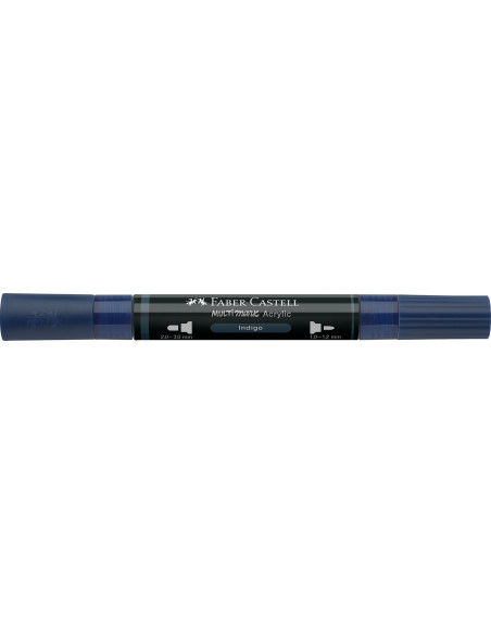 FC185947-5,Marker acrilic multimark cul. 450 indigo Faber-castell - Set 5