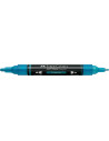 FC185913-5,Marker acrilic multimark cul. 313 turcoaz Faber-castell - Set 5