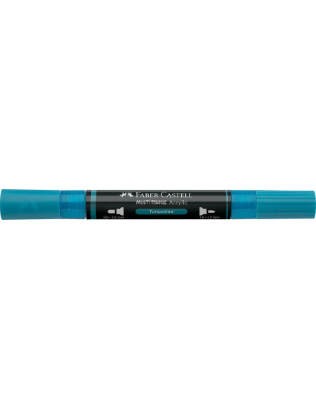 FC185913-5,Marker acrilic multimark cul. 313 turcoaz Faber-castell - Set 5