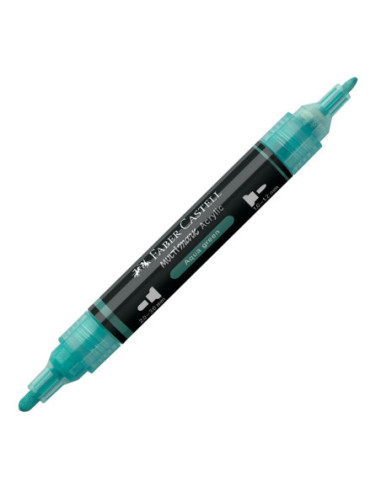 FC185976-5,Marker acrilic multimark cul. 276 verde aqua Faber-castell - Set 5