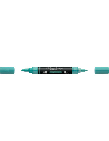 FC185976-5,Marker acrilic multimark cul. 276 verde aqua Faber-castell - Set 5
