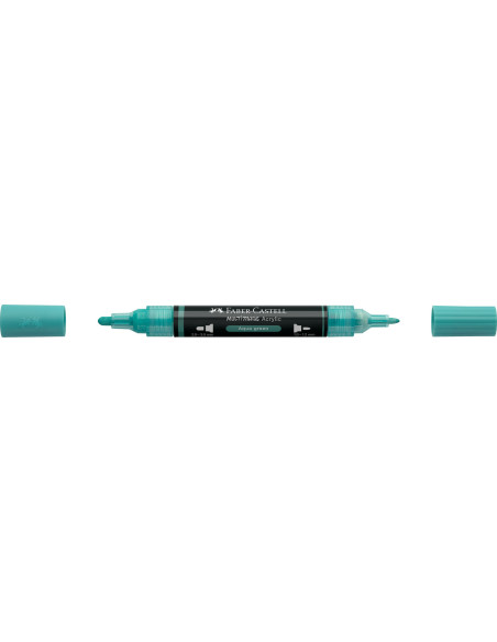 FC185976-5,Marker acrilic multimark cul. 276 verde aqua Faber-castell - Set 5