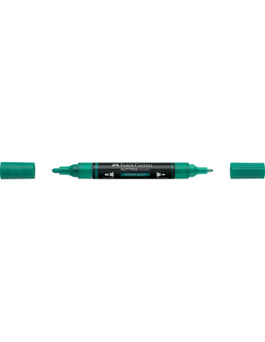 FC185958-5,Marker acrilic multimark cul. 358 verde smarald Faber-castell - Set 5