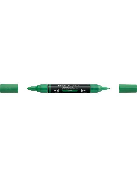 FC185916-5,Marker acrilic multimark cul. 316 verde Faber-castell - Set 5