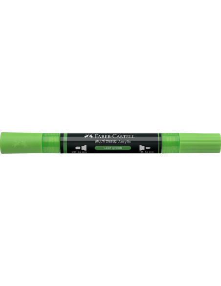 FC185912-5,Marker acrilic multimark cul. 112 verde frunza Faber-castell - Set 5