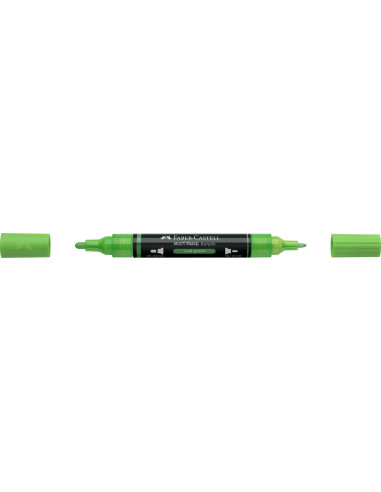 FC185912-5,Marker acrilic multimark cul. 112 verde frunza Faber-castell - Set 5